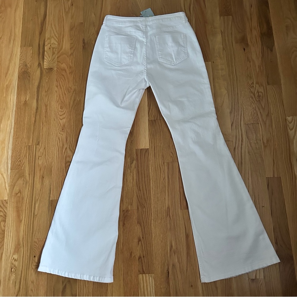 Antonio Melani Veronica White Flare Jeans - Picture 3 of 9